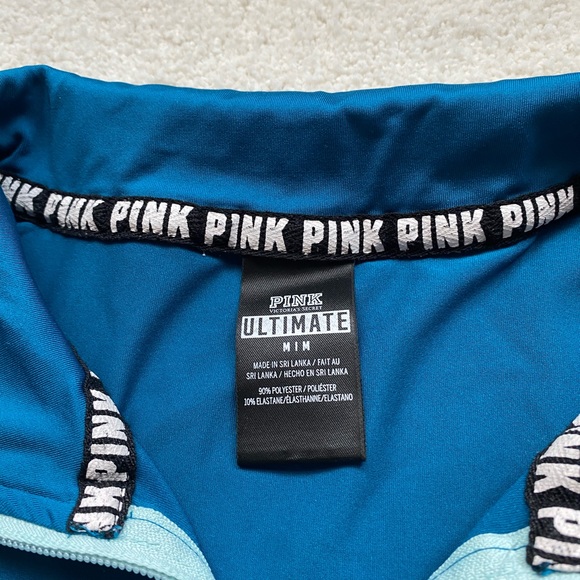 PINK Athletic Long Sleeve Zip Up - Picture 2 of 5